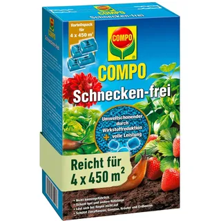 Compo Schnecken-frei Schneckenkorn 4 x 225 g