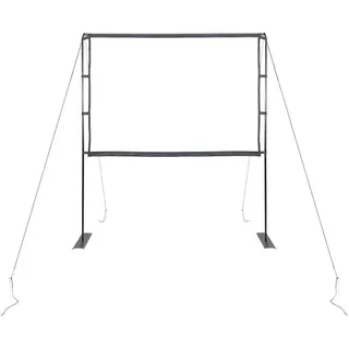 vidaXL Projektionsleinwand mit Ständern 84 Zoll 4:3