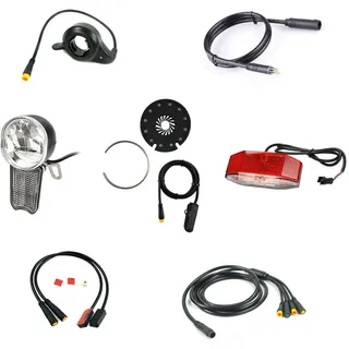 windmeile | Kompakter E-Bike Umbausatz, Hinterrad Motor, inklusive Akku, mit komplettem Zubehör, Silber, 28“ Zoll, Umbau Kit, Pedelec - Silber