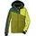 Kinder Funktionsjacke Größe 164 in Braun khaki dunkel waldgruen/lime