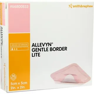 smith & nephew gmbh - woundmanagement Allevyn Gentle Border Lite 5x5 cm Schaumverb.