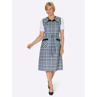 Witt Kittelschürze Schürze Ärmellos blau 44