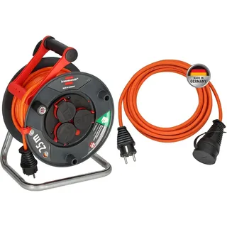 Brennenstuhl Garant V2 IP44 Kabeltrommel 25m outdoor & BREMAXX® Verlängerungskabel