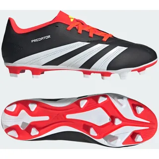 Adidas Predator Club FxG Core Black / Cloud White / Solar Red 44 2/3