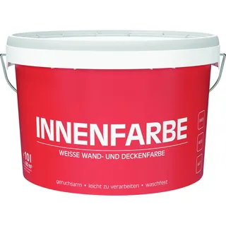 Primaster Wandfarbe weiß matt 10 l