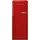 FAB28LRD6 Retro-Kühlschrank (270 l, 1530 mm hoch, Rot)