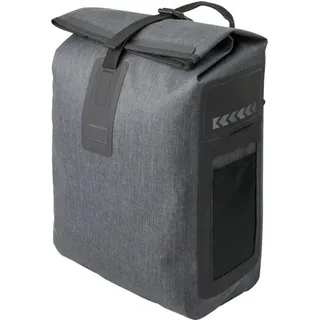 Gazelle Wasserdichte Fahrradtasche Cummuter 20 Liter grau SCHWARZ 20 LITER