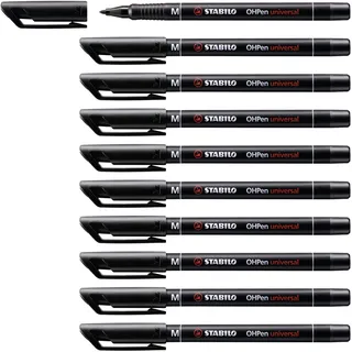 Stabilo OHPen universal Folienstifte 10 St. Schwarz