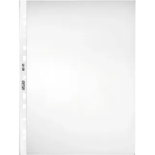 Herlitz 5824008 Prospekthülle A4, glasklar, 100 Stück