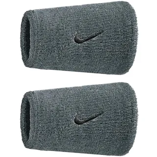 Nike Swoosh Classic Doublewide Wristbands 2er Pack Schweißbänder Tennis Fitness Running Handgelenkbänder breit