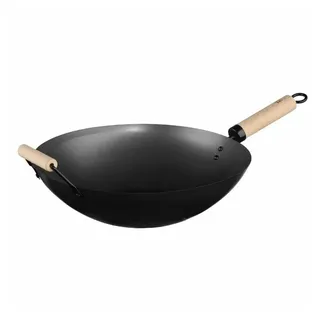 Five Wok mit Holzgriff