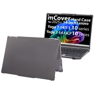 mCover Nur kompatibel mit Lenovo Yoga 7 2-in-1 14ILL10 | 14AKP10 Serie Windows Notebook-Computer der Serie 2025 - 2026 (nicht für andere Modelle geeignet) (schwarz)