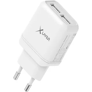 Xlayer Dual USB 5V/2.4A White