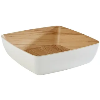 APS Schale FRIDA weiß/braun 2,65 l, 1 St.
