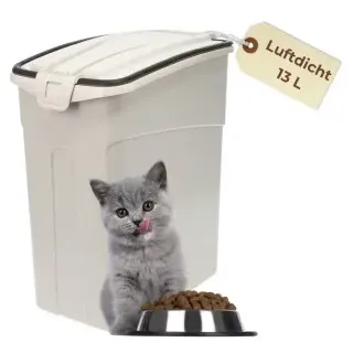 GarPet Futtertonne Luftdicht mit Deckel 13 L