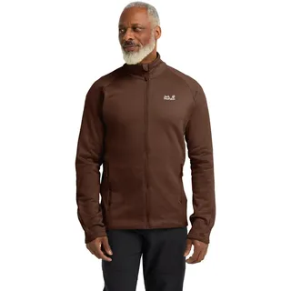 Jack Wolfskin Peak District Fleecejacke Hot Choc M