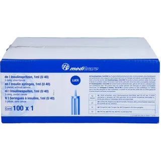 1001 Artikel Medical U40 100 x 1 ml
