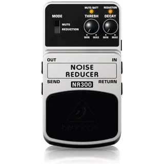 Behringer NOISE REDUCER NR300 Ultimatives Effektpedal zur Rauschunterdrückung