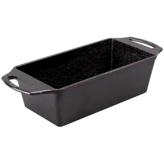 Lodge Kastenform aus Gusseisen, 21,6 x 11,4 cm, Schwarz