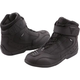 Modeka Black Rider Motorradstiefel, schwarz, 37