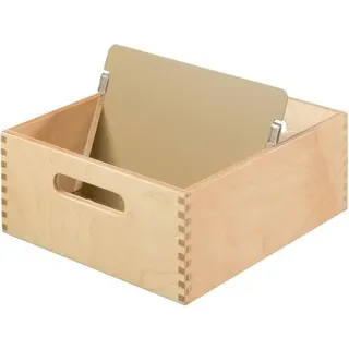HAN Karteikasten A5 für 900 Karteikarten braun ohne Deckel
