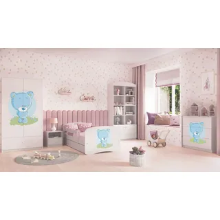 99rooms Dreams XXVIII Kinderzimmer-Set Weiß 80x160 cm