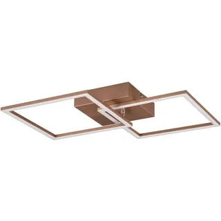Trio Reality LED-Deckenleuchte Trail Coffee