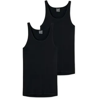 SCHIESSER Herren Unterhemd 2er Pack - Original Feinripp / M