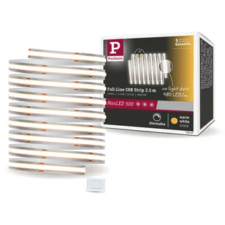 Paulmann MaxLED 500 LED Strip COB Einzelstripe 2,5m 15W 1250lm 480LEDs/m 2700K