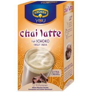 Krüger Chai Latte Sweet India Schoko 10x25 g