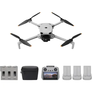 DJI Lito X1 Fly More Combo Plus (DJI RC 2), Aktualisierte Vers. von Mini 3 | Hinderniserkennung, ActiveTrack, 1/1,3-Zoll-Sensor, Leicht, 15km Videoübertragung, Längere Akkulaufzeit, C1, mit Geschenk