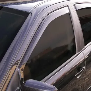 Vordere Windabweiser (1 Set) für die Fahrer und Beifahrerseite-CLS003P0289D passend für Dacia BIGSTER SUV, 5-Door, 2025-, Dunkles Material