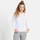 Eco Langarm-baselayer Weiß M