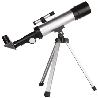 Teleskope für Astronomie, Kinder, Erwachsene, Anfänger, Geschenke, 50 mm Hochleistungs-Apertur-Brechungsteleskop mit Stativ, tragbares Monokular-Zielfernrohr, bodenstehend für Welt