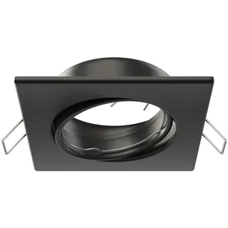 ledscom.de Deckeneinbaurahmen RIR eckig schwenkbar schwarz matt