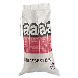 MINI ASBEST BAG 70x110cm 120 Liter Sack Mini Big Bag VERSCHLIESSBAR