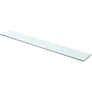 Ailgely Glasboden Glasscheibe Glasplatte, Glasregal Glasablage Wandregal Glas Bad-Regal Glas Badezimmer Regal Badablage Ablageregal für Glasregal Transparent 90 cm x 12 cm