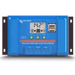 Victron Energy Victron BlueSolar PWM-LCD&USB 12/24V-30A