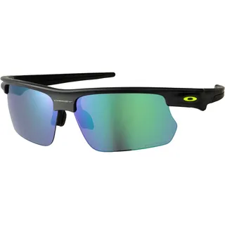 OAKLEY Bisphaera Sportbrille (Größe One Size, black-prizm road jade)