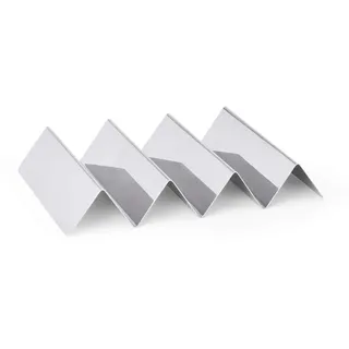 Was 1667 003 Chromnickelstahl Snackwelle mit 3 Ablagen, 25 cm x 17 cm x 4.5 cm