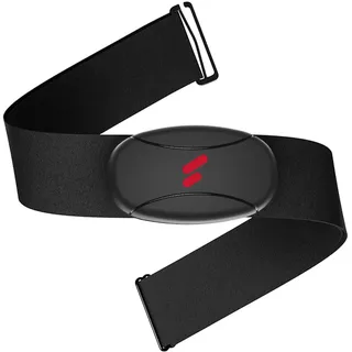 Sportstech Pulsgurt, mit Echtzeit-Pulsdaten, Brustgurt, IPX4 wasserdicht, 340 h Batterie, App und Geräte kompatibel