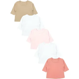 TupTam Baby Mädchen Langarmshirt 5er Set - 62