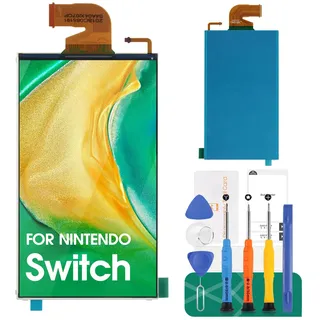 SRJTEK TFT Ersatz-LCD-Display für Nintendo Switch HAC-001 2017 1. erste Generation (ohne Touch-Digitizer-Bildschirm)