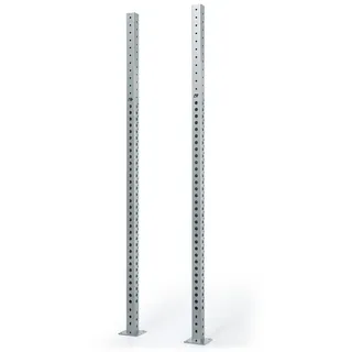ATLETICA Power Rack R8 Outdoor Upright 255cm (paarweise), Edelstahl silberfarben