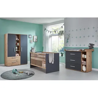 Arthur Berndt Babyzimmer 3er-Set »Alessio« ¦ mehrfarbig ¦ Maße (cm): B: 388 H: 372