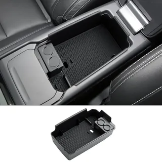 CDEFG Kompatibel mit Volvo XC40 C40 2018-2024 2025 Mittelkonsole Aufbewahrungsbox Armlehne Handschuhfach Auto Center Console Organizer Tray XC40 C40 Recharge Zubehör