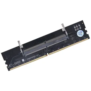 Laptop Zu Desktop Adapterkarte DDR3/DDR4/DDR5-Speicheranschluss Memory Stick SO DIMM Zu PC DIMM Computerkonverter Kunststoff Adapterkarte