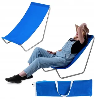 Klappliege Gartenliege Strandliege Campingliege 100kg Belastbarkeit mit Hülle