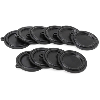 10Pcs 45mm/50mm Dauerhafte Druckmembran Für Warmwasserbereiter Zubehör Wasseranschluss Heizung Teile Schwarz Druckmembran