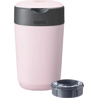 TOMMEE TIPPEE Twist & Click Windeleimer rosa inkl. Nachfüllkassette